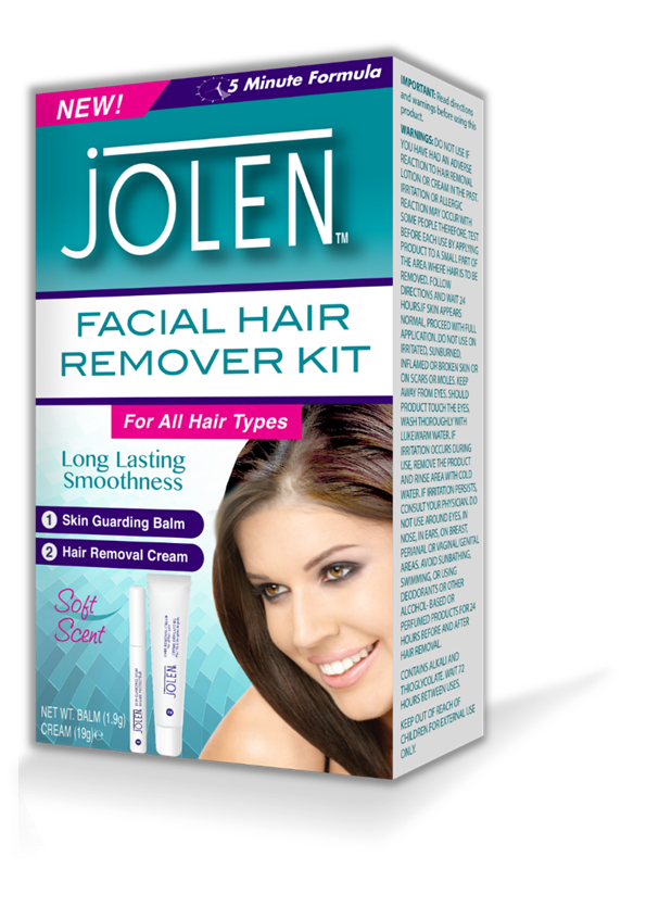 Jolen Facial Hair Removal Kit