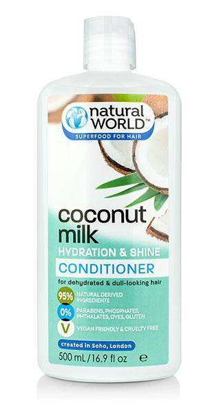 Natural World Coconut Water Conditioner 500ml