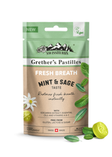 Load image into Gallery viewer, Grether&#39;s Swissherbs Fresh Breath - Mint &amp; Sage 45g
