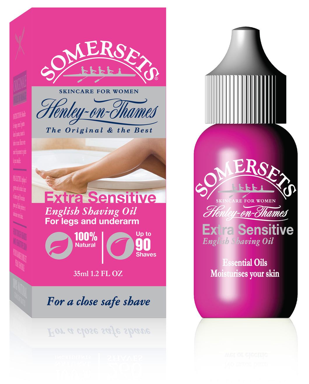 Somersets Shaving Oil 35ml - For Women