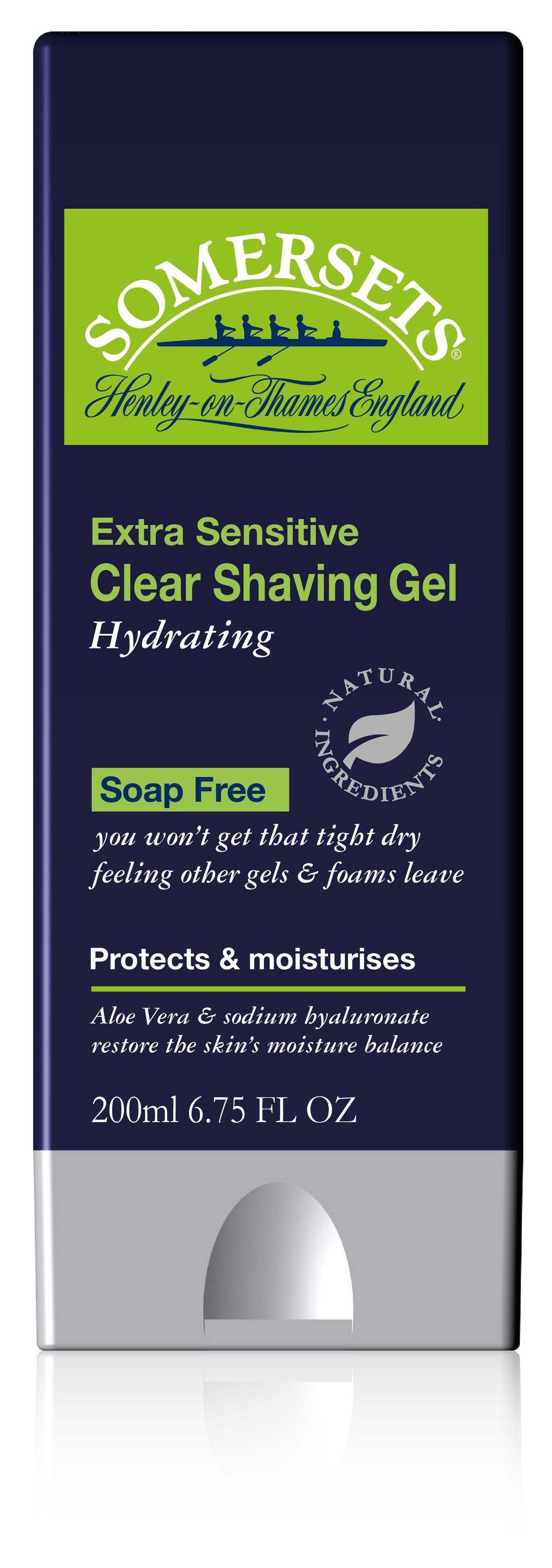 Somersets Clear Extra Sensitive Shaving Gel 200ml