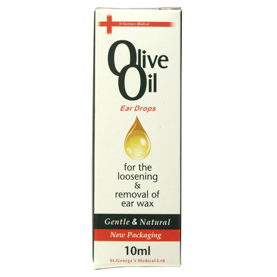 St George Olive Oil Eardrops 10ml