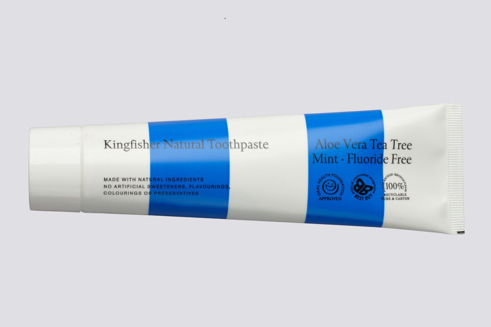 Kingfisher Toothpaste 100ml - AV/TT/Mint Fluoride Free