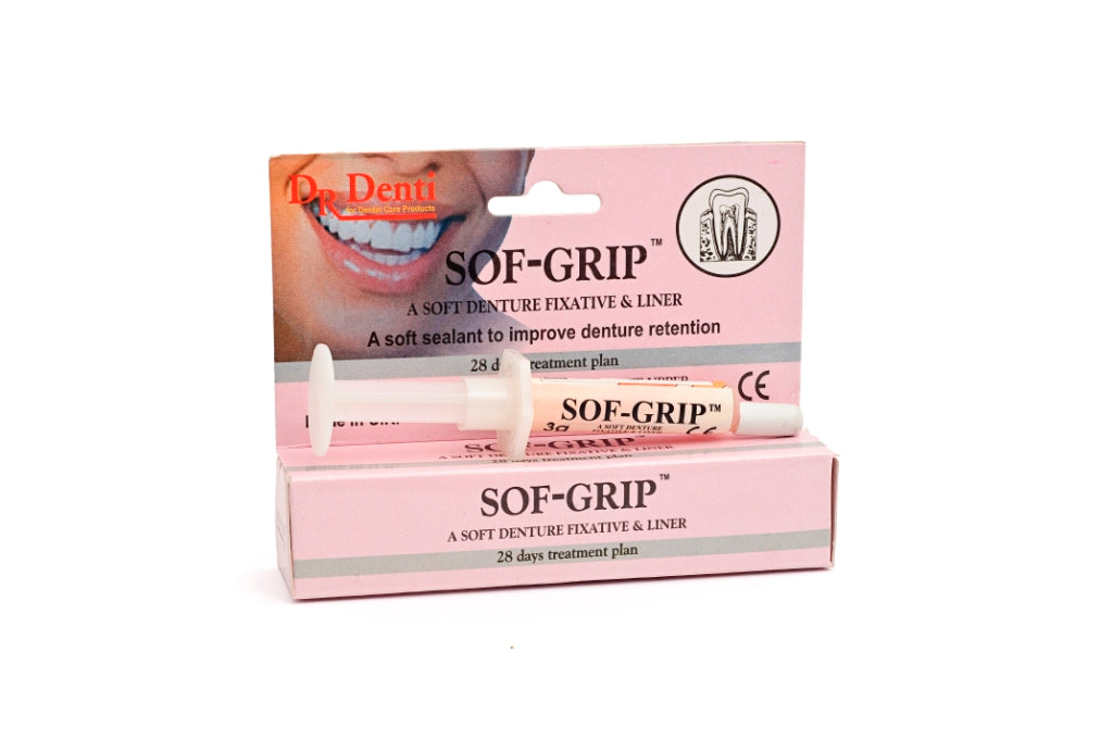 Dr Denti Sof-Grip - Denture Fixative 3g
