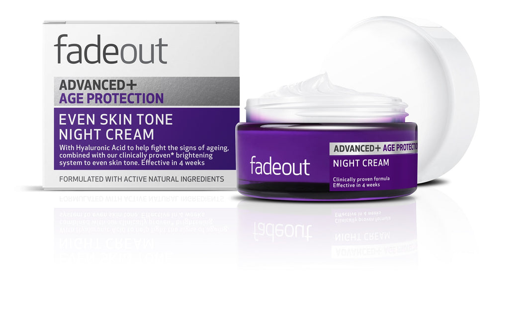 Fade Out Advanced+ Age Protection Even Skin Tone Night Cream 50ml