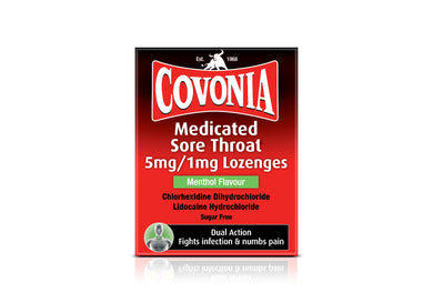 Covonia - Medicated Lozenges Menthol 5mg/1mg