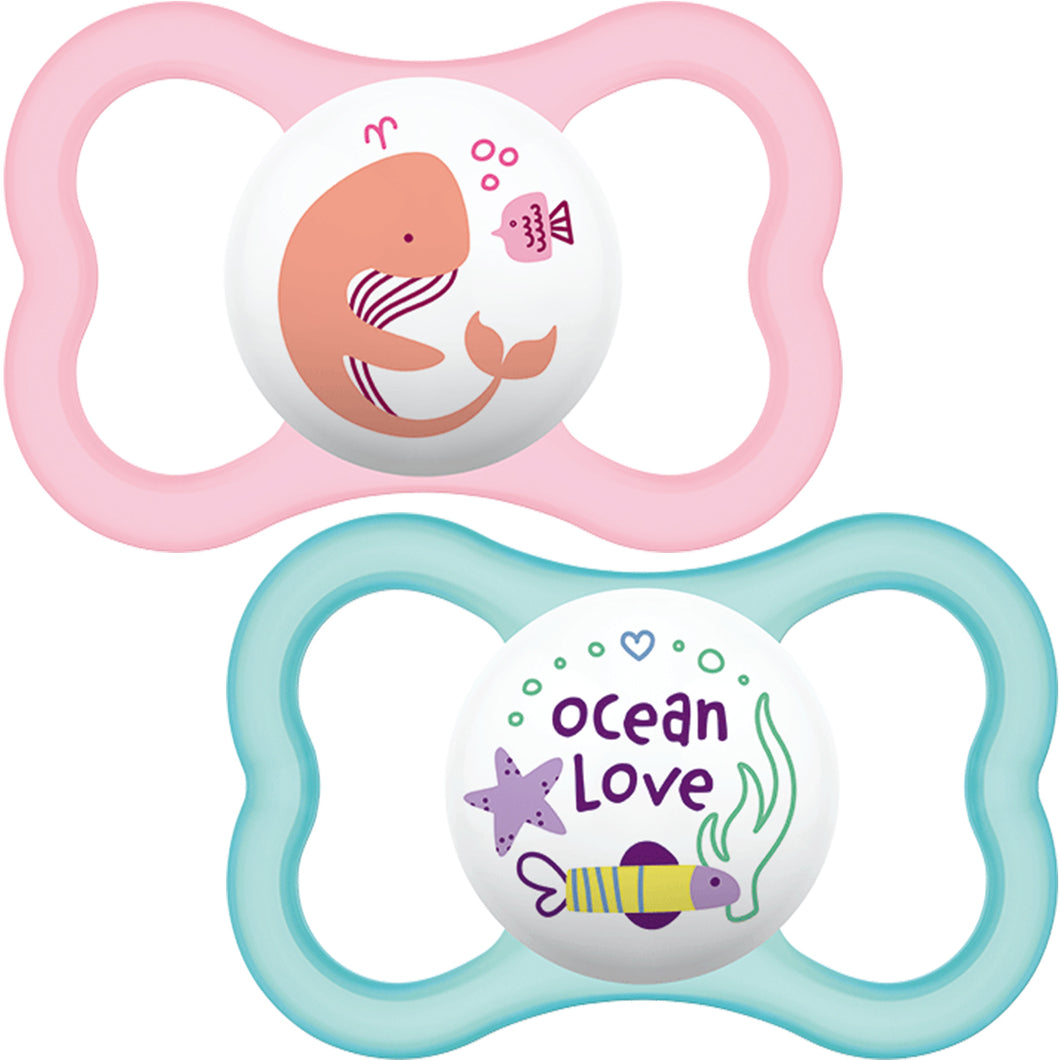MAM Air 6+M Soother - Girl