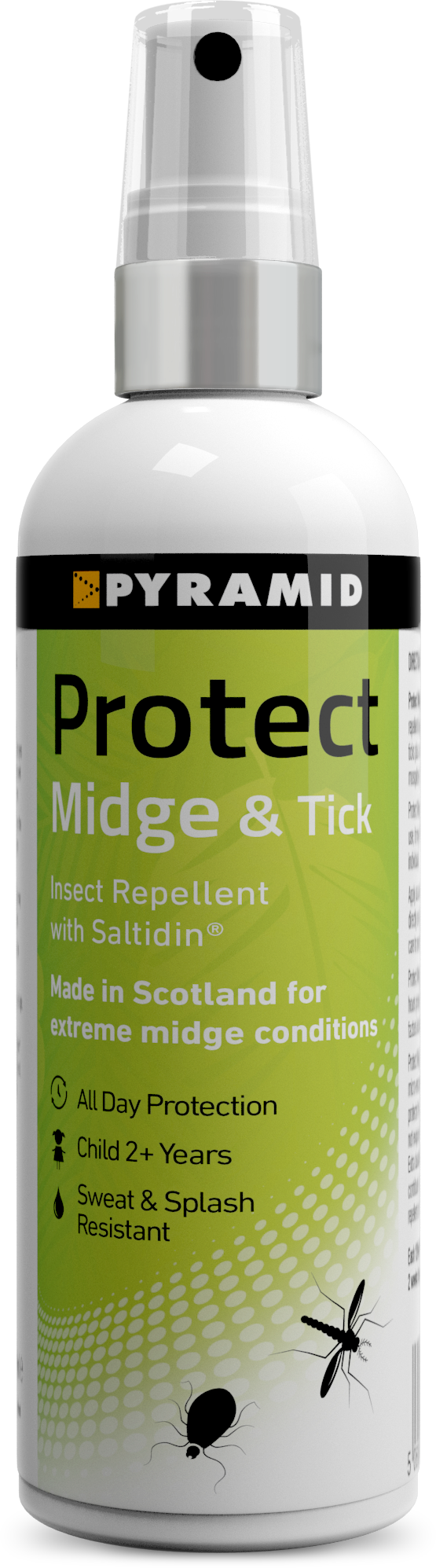 Pyramid Protect Midge & Tick Insect Repellent 100ml
