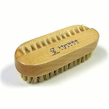 Hydrea London Dual Sided Hand and Nail Brush with Natural Bristles - Medium strength