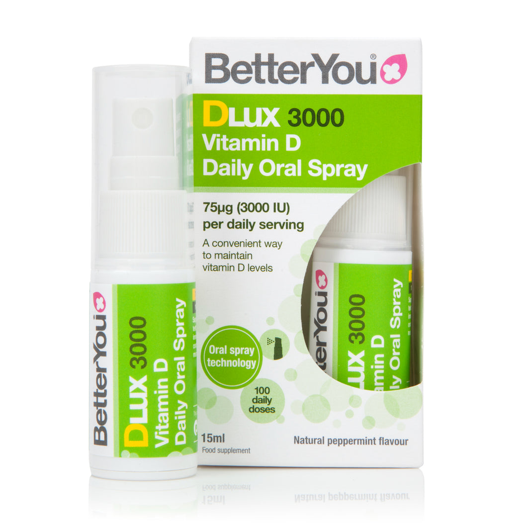 BetterYou DLux 3000 Daily Vitamin D Daily Oral Spray