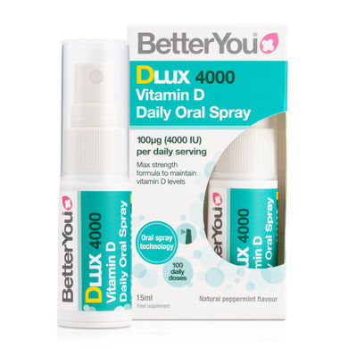BetterYou DLux 4000 Daily Vitamin D Daily Oral Spray