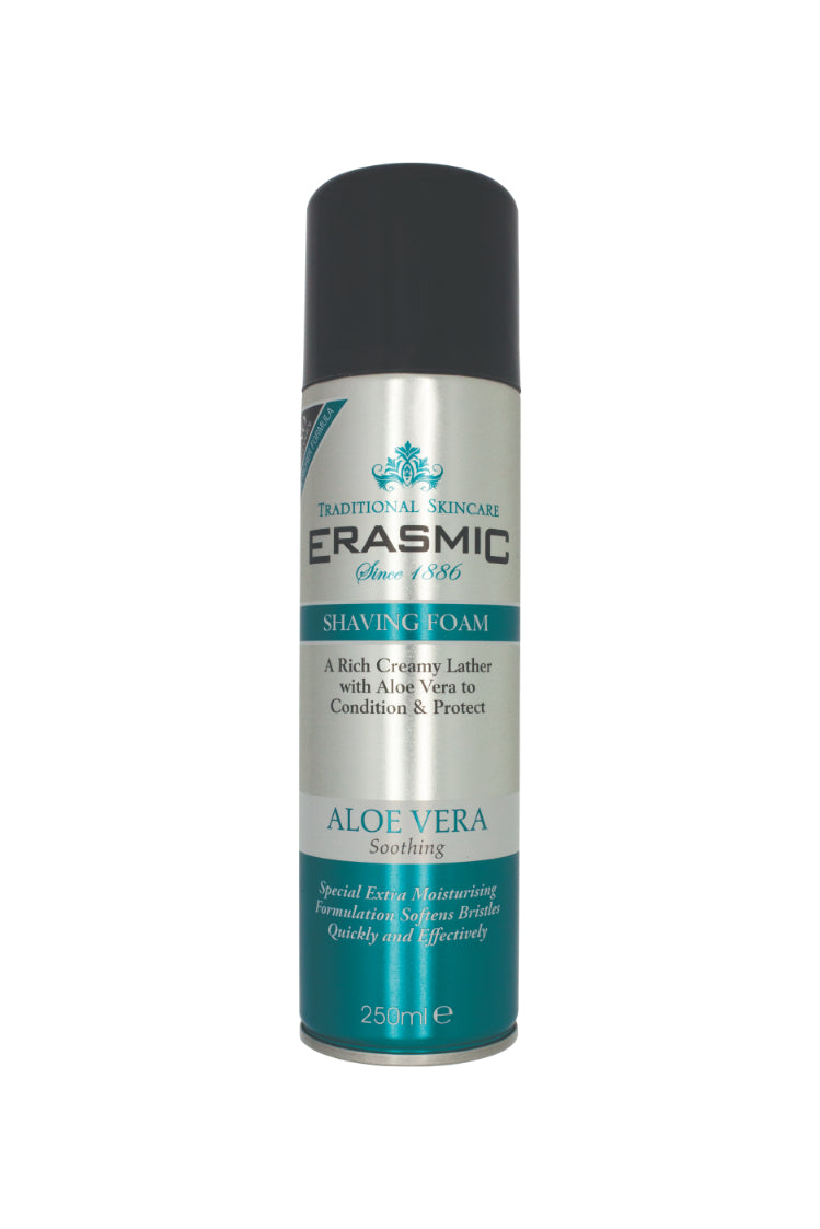 Erasmic Shaving Foam - Aloe Vera 250ml