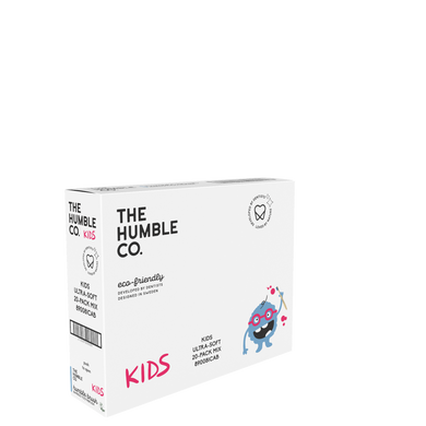 The Humble Co Kids Ultrasoft Toothbrush - Mixed colours