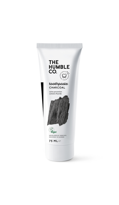 The Humble Co Natural Toothpaste 75ml - Charcoal