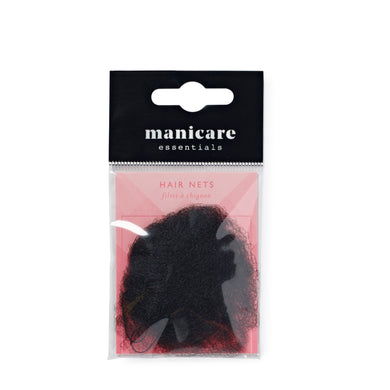 Manicare 3 Hairnets Black