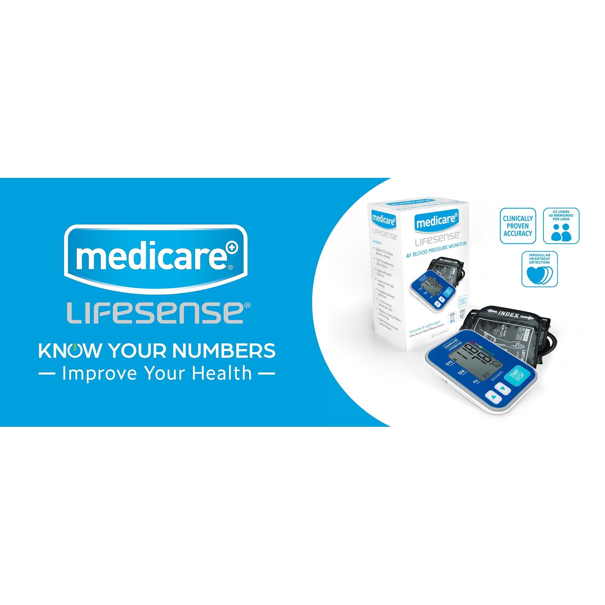 Lifesense Mini Medicare LIFESENSE A1 BLOOD PRESSURE MONITOR – David Hart Santo Trade
