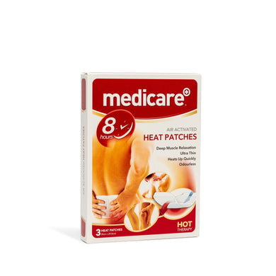 Medicare 8 hour Therapeutic Heat Patches 3s