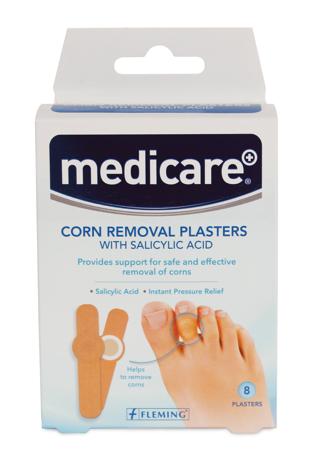 Medicare Corn Removal Plaster with Salicylic Acid 8s