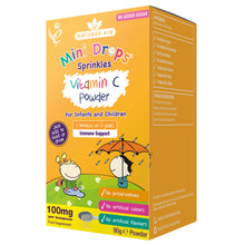 Load image into Gallery viewer, Natures Aid - Mini Drops Vitamin C Sprinkles 100mg - 90g
