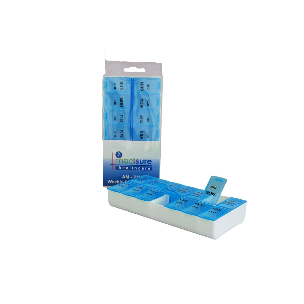 Sure H&B - AM-PM Weekly Pill Compartment Organiser