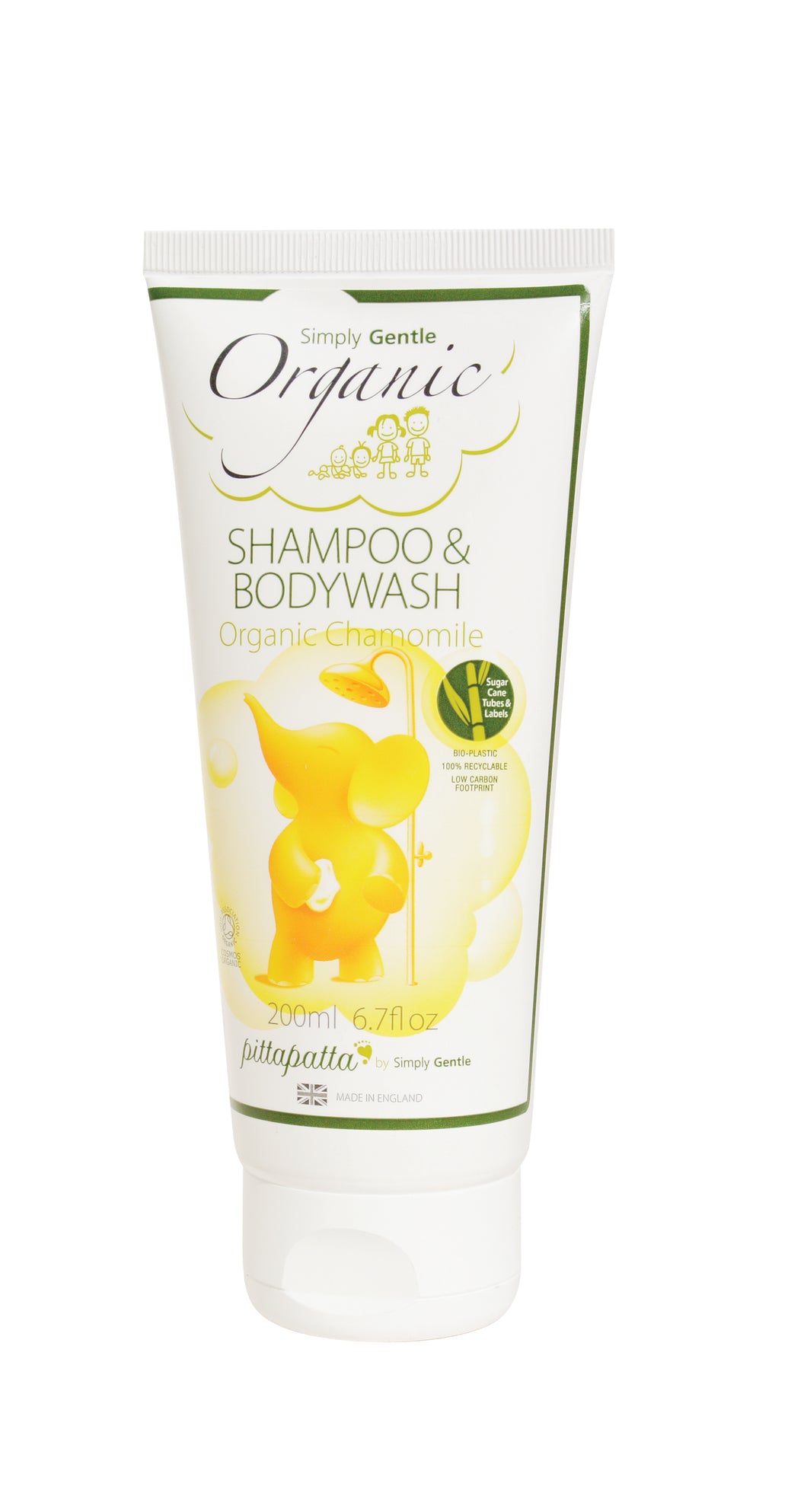 Pitta Patta Organic Shampoo & Body wash Chamomile