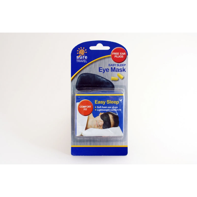 Sure H&B - Travel Eye Mask with Ear Plugs