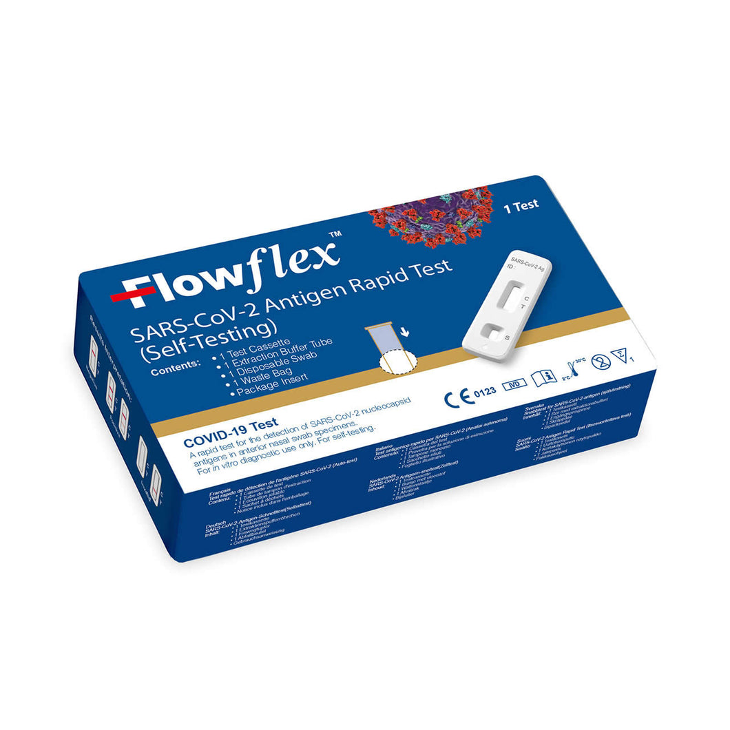 Flowflex Covid-19 Lateral Flow Test Single
